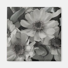 Imán Susan Flowers de ojos marrones