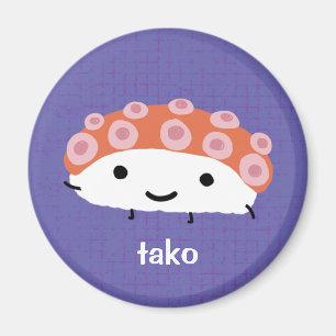 Imán Sushi del pulpo (tako)