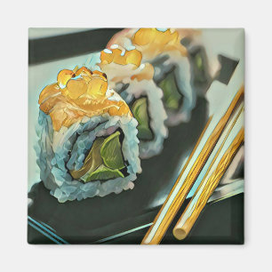 Imán Sushi japonés