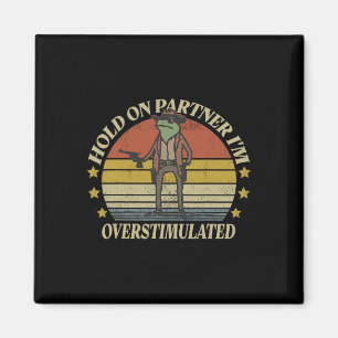 Imán Suspender A La Pareja Soy Vint De Rana De Vaquero