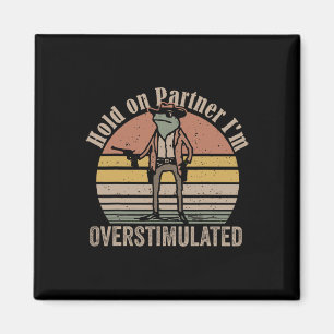 Imán Suspender A La Pareja Soy Vint De Rana De Vaquero