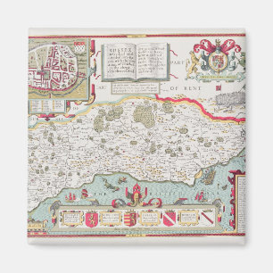 Imán Sussex, grabado por Jodocus Hondius de Juan