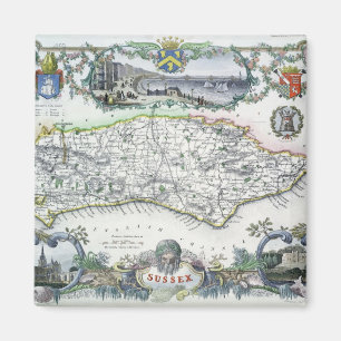 Imán Sussex, grabado por W. Schmollinger