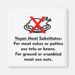 Imán Sustitutos vegan de la carne