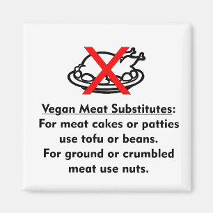 Imán Sustitutos vegan de la carne