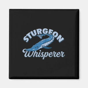 Imán Susurrador de Esturión Vida en el Lago - Regalo Di