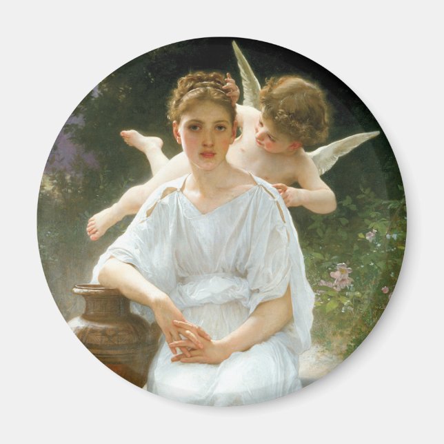 Imán Susurros de Amor, Primera Ensoñación de Bouguereau (Frente)