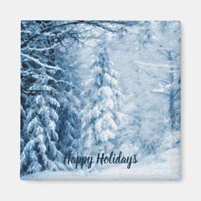 Imán Susurros de invierno (Frente)