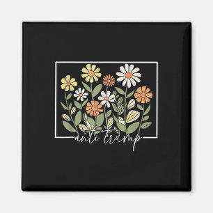 Imán Sutil demócrata anti Trump floral