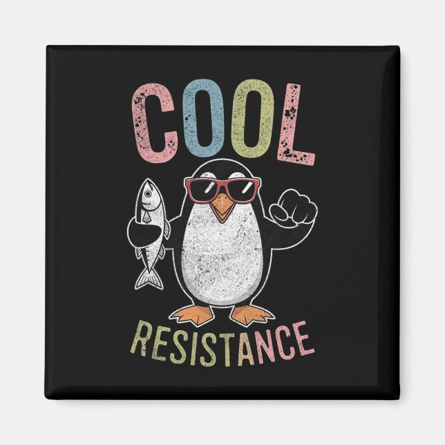 Imán Sutiles tarifas pingüinas de resistencia de Guay p (Frente)