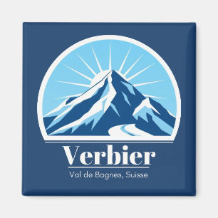 Imán Suveniente de Verbier Val de Bagnes