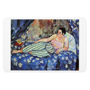 Imán Suzanne Valadon, La habitación azul, postal de 192