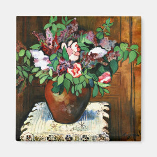 Imán Suzanne Valadon - Vase de flores, 1921