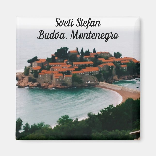 Imán Sveti Stefan Magnet (Frente)
