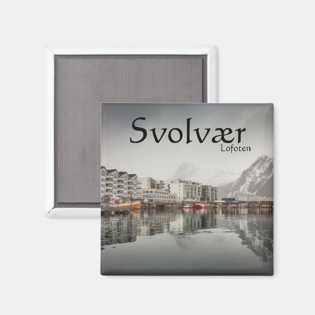 Imán Svolvær (Anverso/Reverso)