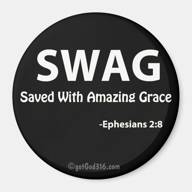 Imán SWAG gotGod316.com Scripting (Frente)
