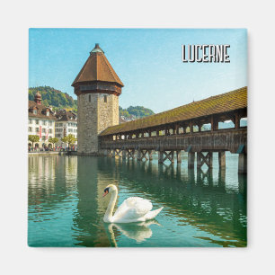 Imán Swan en Lucerna Suiza Viaje