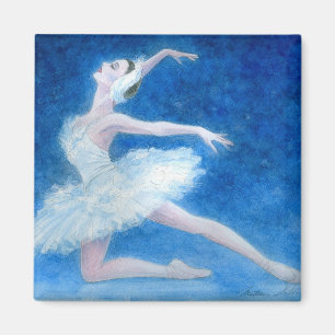 Imán Swan Lake Ballet Magnet