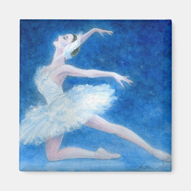 Imán Swan Lake Ballet Magnet (Frente)