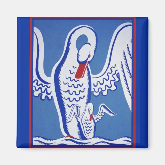 Imán Swans (Frente)