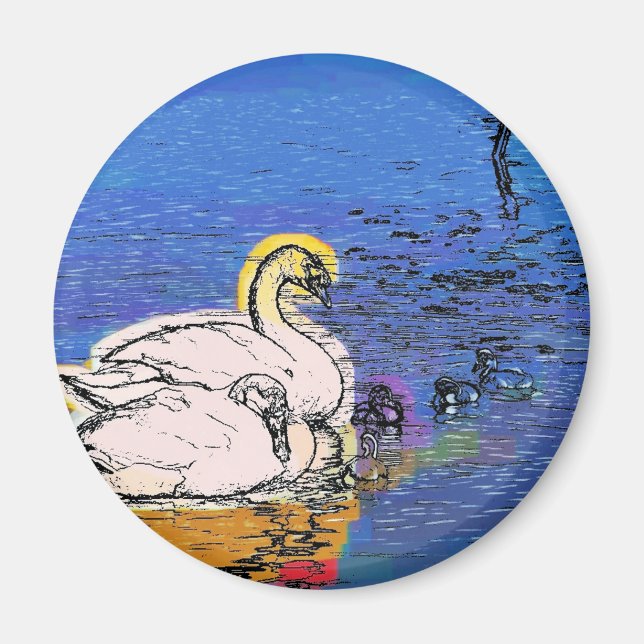 IMÁN SWANS (Frente)