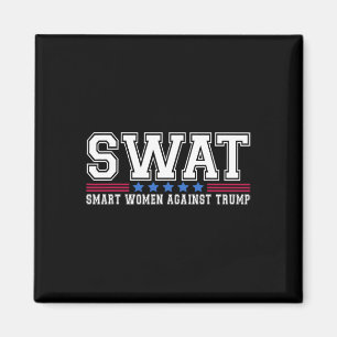Imán Swat Smart Women contra Trump Funny Anti-Trump 20