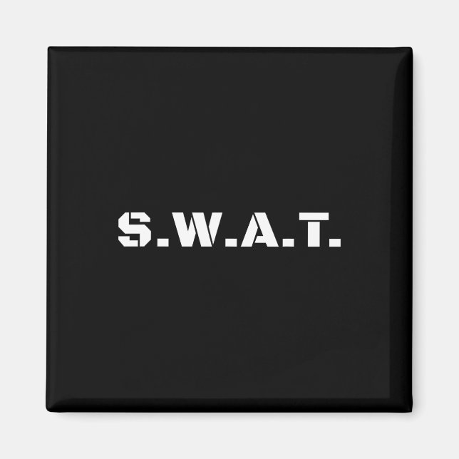 Imán Swat Team Boys Halloween Costume niños Tactical Un (Frente)