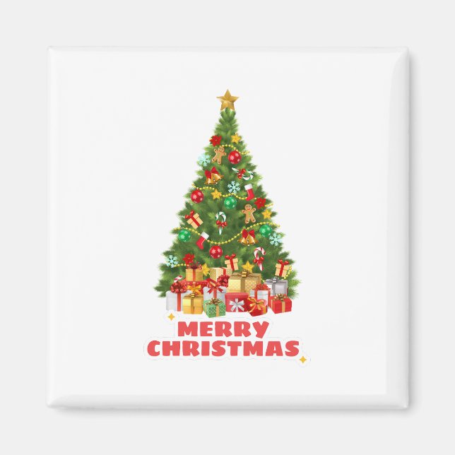 Imán Sweat Merry And Bright Christmas Family Holiday    (Frente)