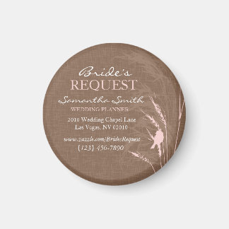 Imán Sweet Autumn Bride Business Magnet 2