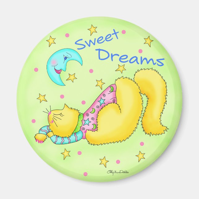 Imán Sweet Dreams Round Magnet (Frente)