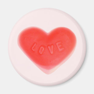Imán Sweet Heart Frigorífico rosa alrededor
