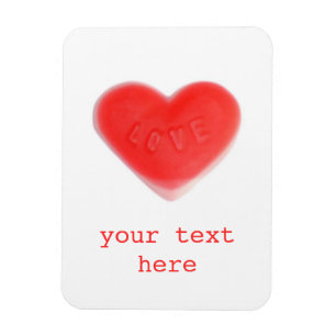 Imán Sweet Heart 'Your text' premium imnet