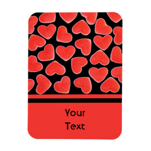 Imán Sweet Hearts Black 'text' premium imnet