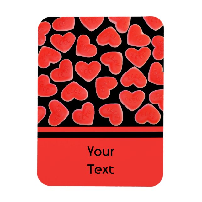 Imán Sweet Hearts Black 'text' premium imnet (Vertical)