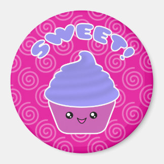 Imán Sweet Kawaii Cupcake Magnet