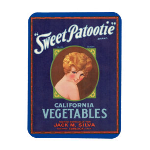 Imán Sweet Patootie Brand