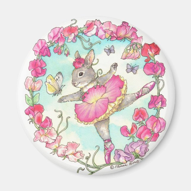 Imán Sweet Pea Magnet (Frente)