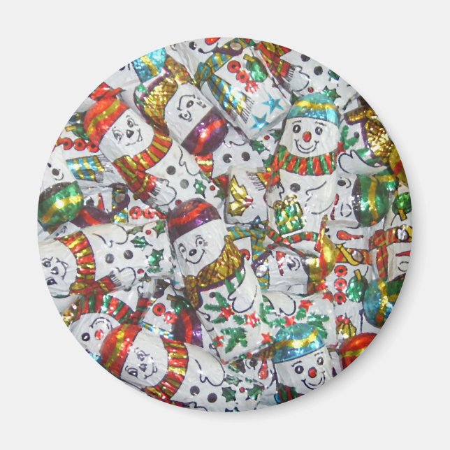 Imán Sweet Snowmen (Frente)