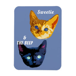 Imán Sweetie & the Beep Cat Magnet