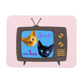 Imán Sweetie & the Beep Cat Magnet