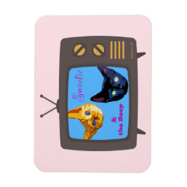 Imán Sweetie & the Beep Cat Magnet