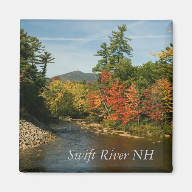 Imán Swift River NH Magnet (Frente)