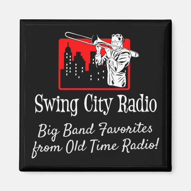Imán Swing City Radio Magnet (Frente)