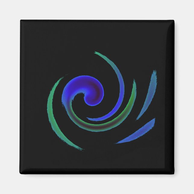 Imán Swirl suave (Frente)