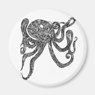 Imán Swirly Octopus