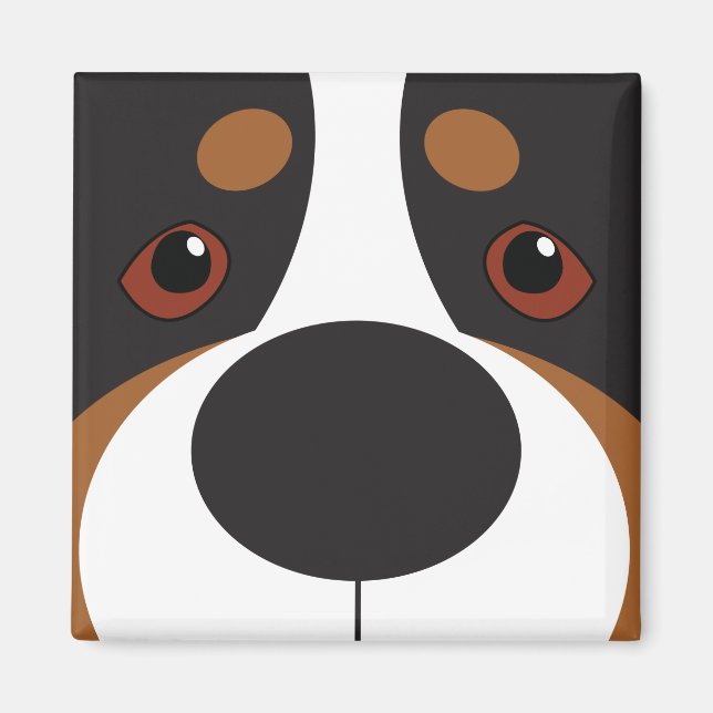 IMÁN SWISSY FACE MAGNET (Frente)