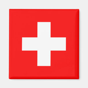 Imán Switzerland Flag