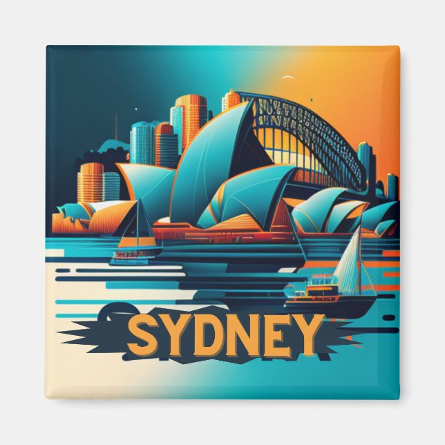 Imán sydney (Frente)