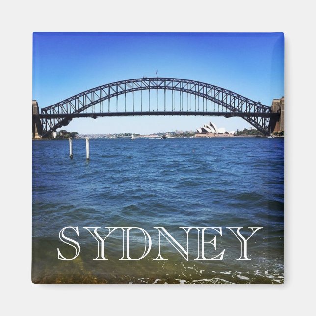 Imán sydney coathanger (Frente)