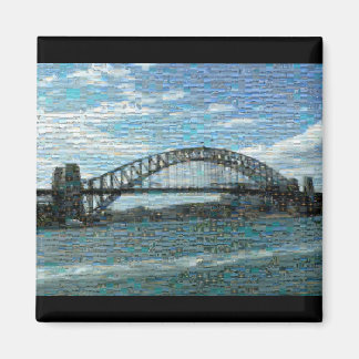imán Sydney Harbour Bridge (mosaico)